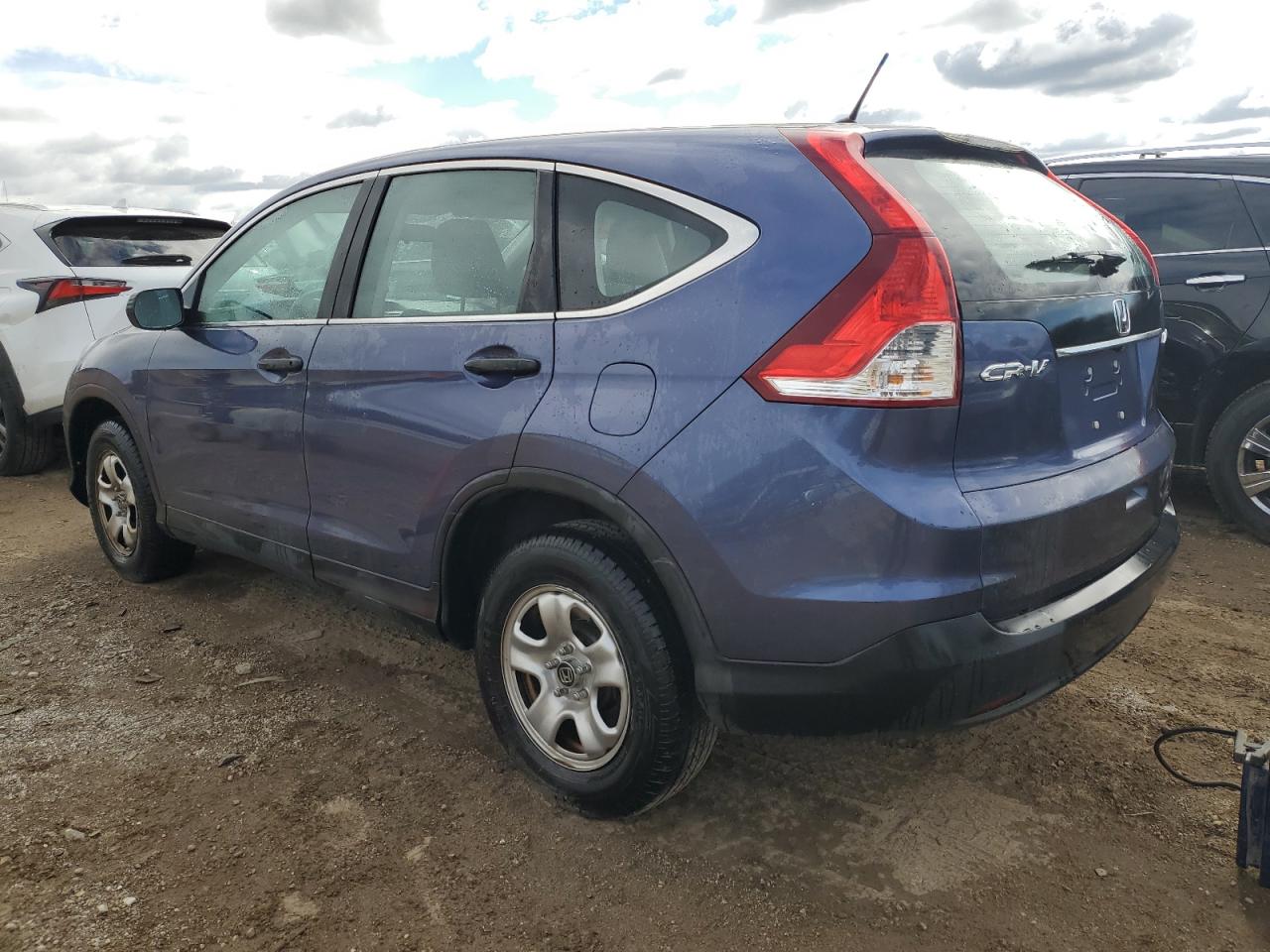 2014 Honda CR-V VIN 2HKRM4H32EH701831 Copart auction photo, side damage thumbnail 2