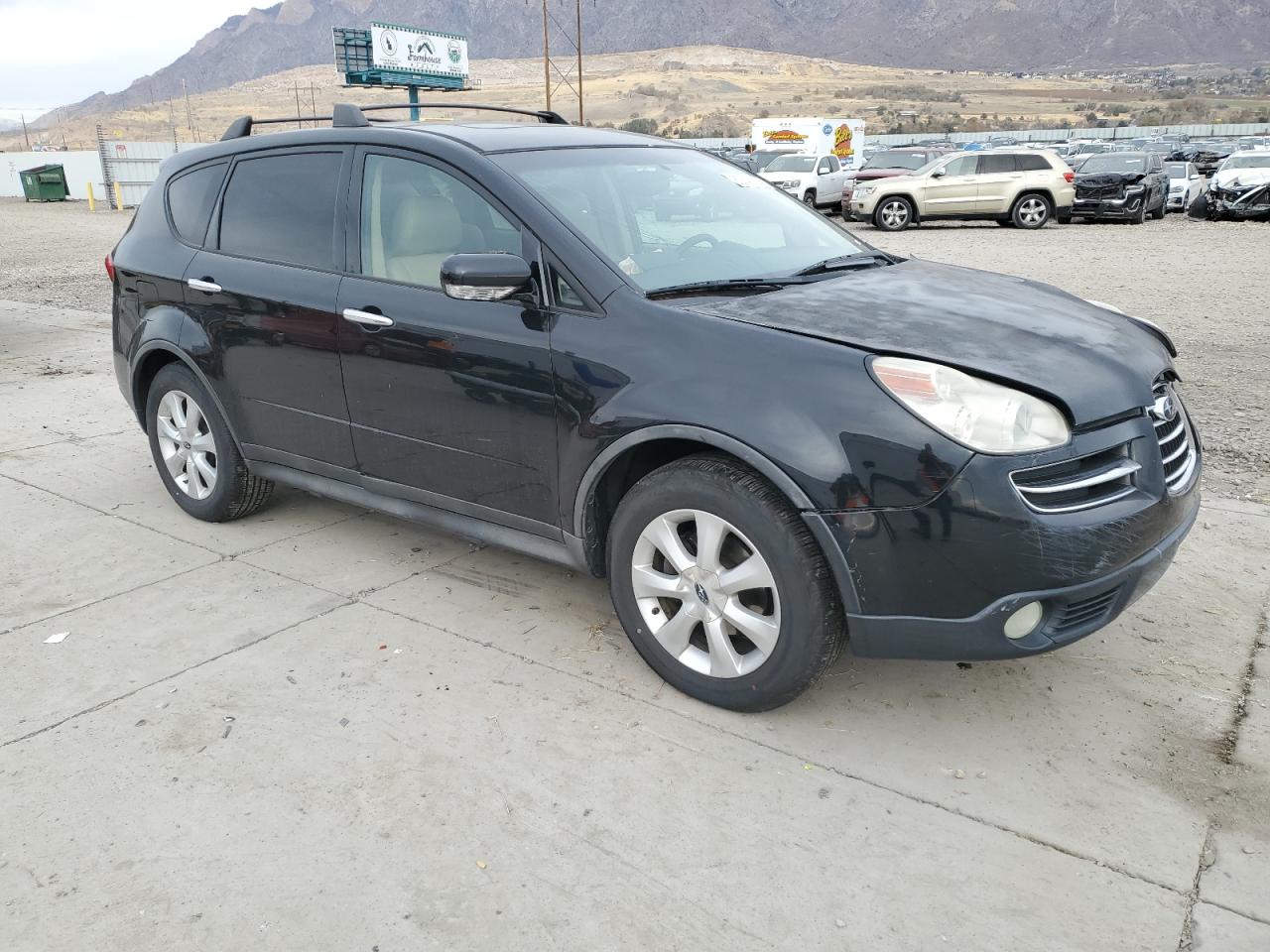 2006 Subaru Tribeca VIN 4S4WX86C164405156 Copart auction photo, front end damage thumbnail 4
