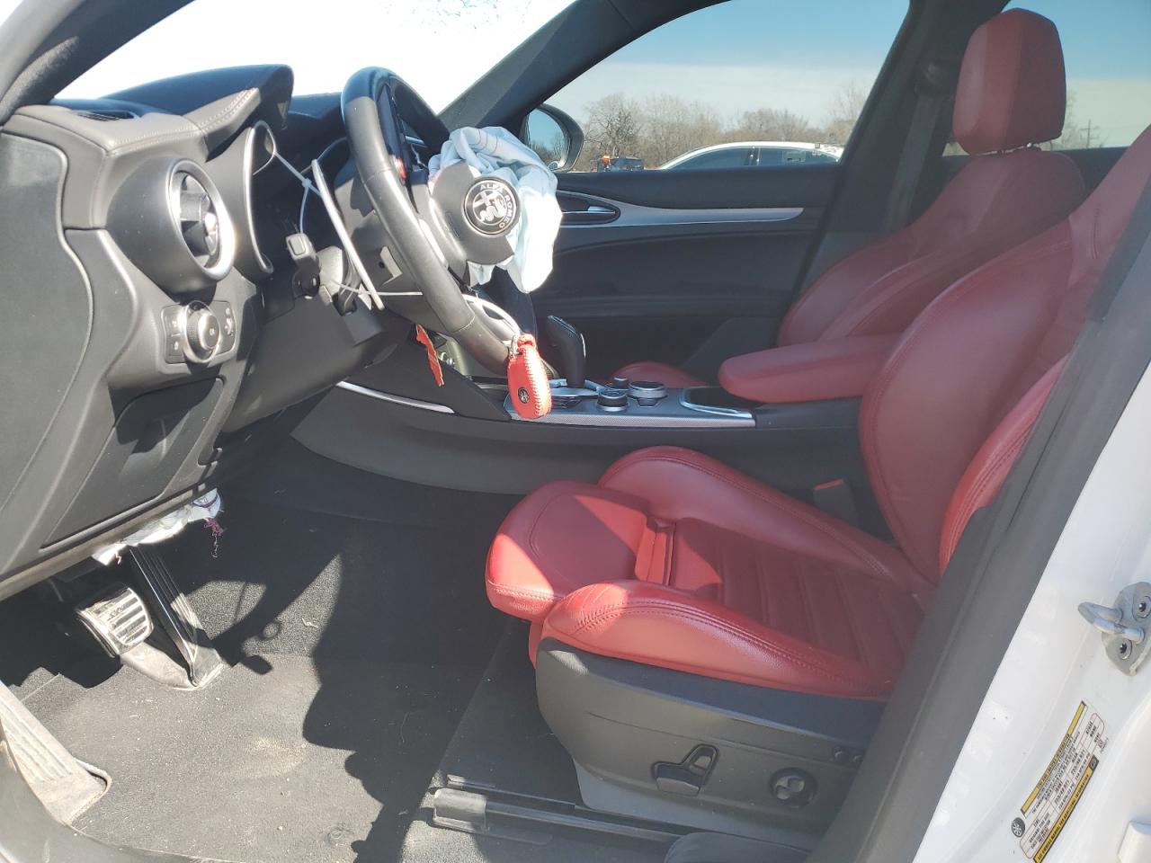 2022 Alfa Romeo Stelvio VIN ZASPAKBN1N7D49271 Copart auction photo, front end damage thumbnail 7