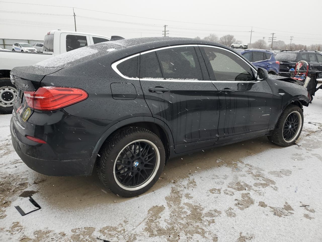 2016 BMW X4 VIN 5UXXW5C51G0N91580 Copart auction photo, front end damage thumbnail 3