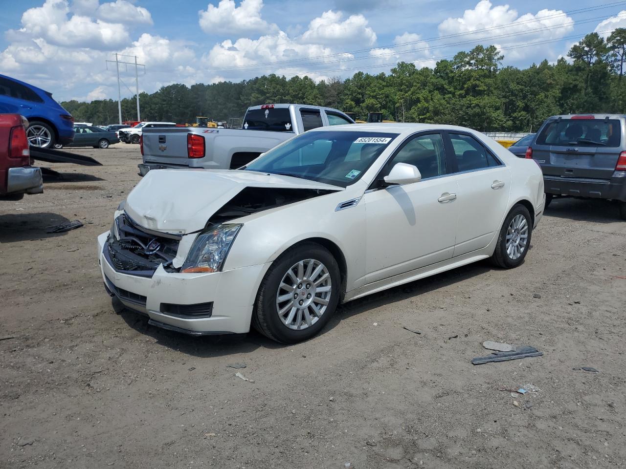 2010 Cadillac CTS VIN 1G6DE5EG1A0115300 - Copart auction photo