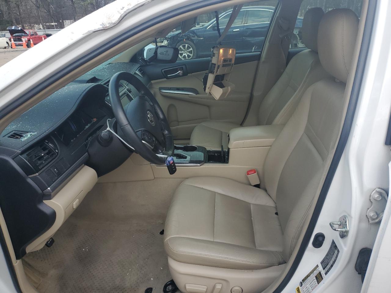 2014 Toyota Camry VIN 4T1BD1FKXEU116393 Copart auction photo, front end / top/roof damage thumbnail 7