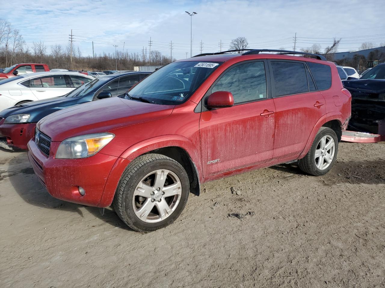 2008 Toyota RAV 4 VIN JTMBD32V686086687