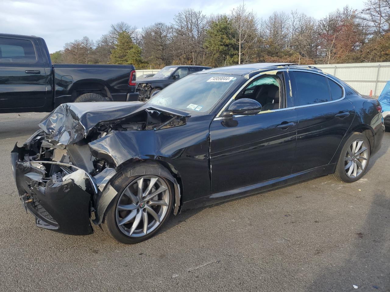 2020 Alfa Romeo Giulia VIN ZARFANAN2L7626987
