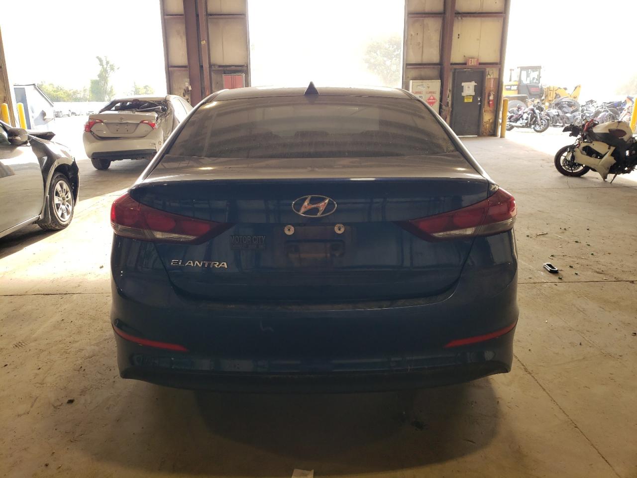 2017 Hyundai Elantra VIN 5NPD84LF7HH094992 Copart auction photo, front end / minor dent/scratches damage thumbnail 6