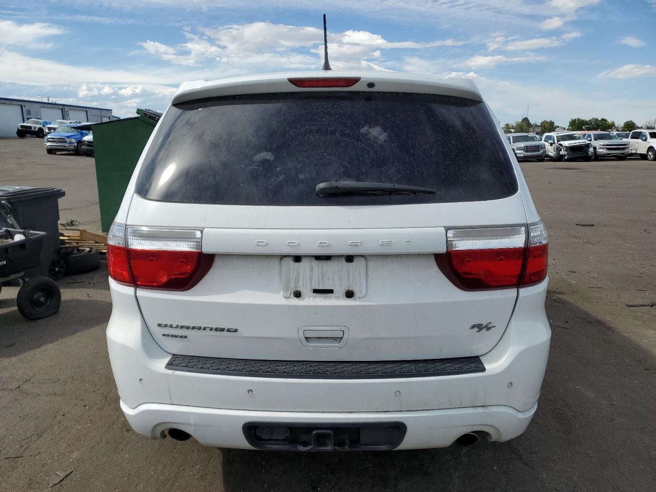 2013 Dodge Durango VIN 1C4SDJCT3DC651720 Copart auction photo, hail damage thumbnail 6