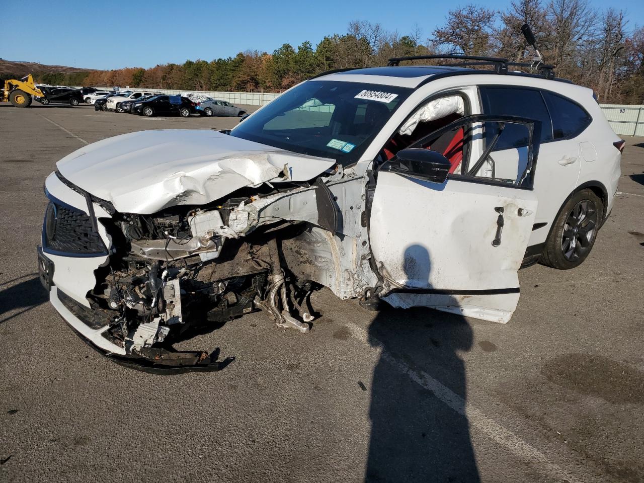 2022 Acura MDX VIN 5J8YE1H02NL041168
