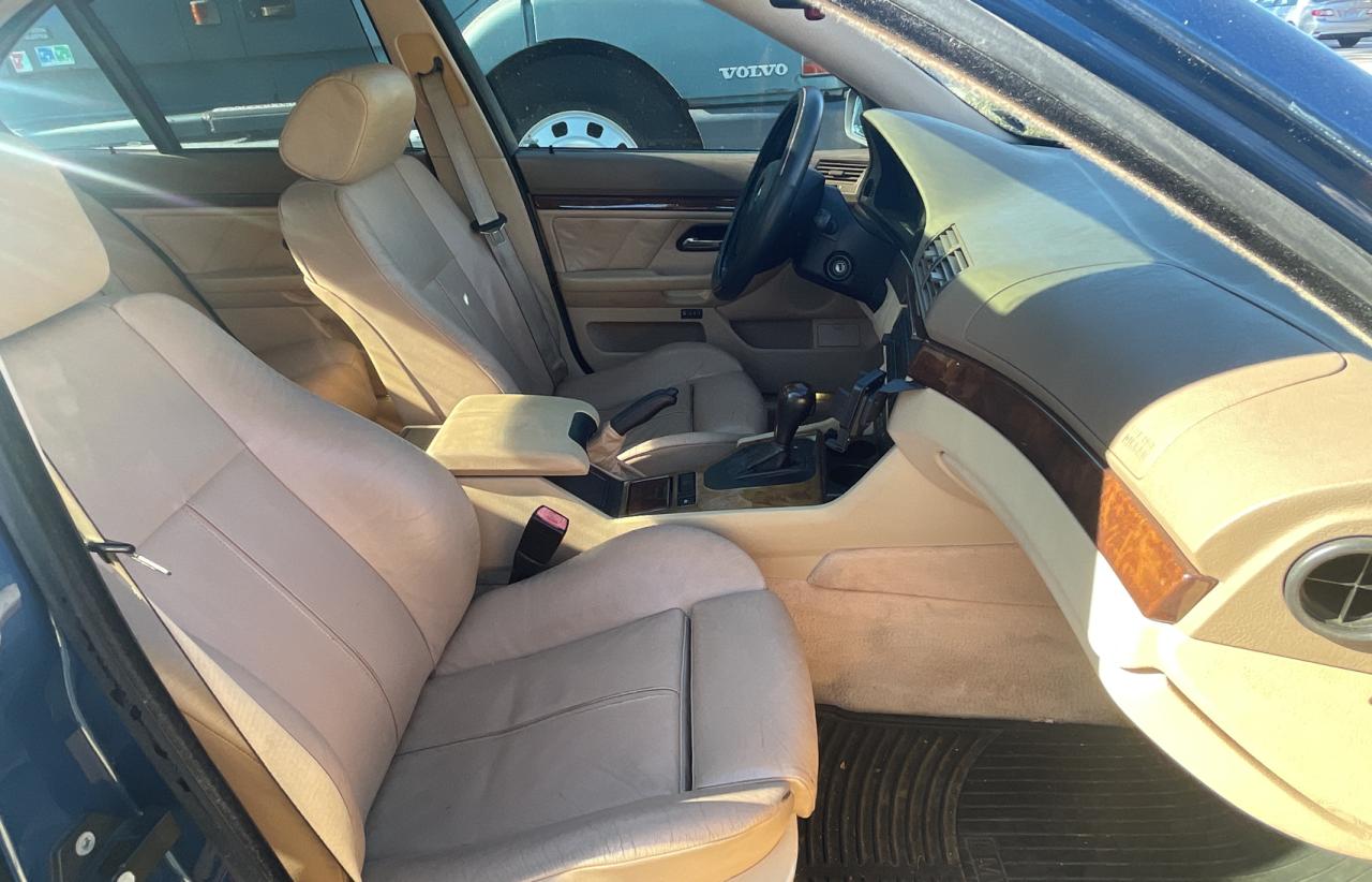 2001 BMW 5er VIN WBADN63481GM70805 Copart auction photo, normal wear damage thumbnail 5