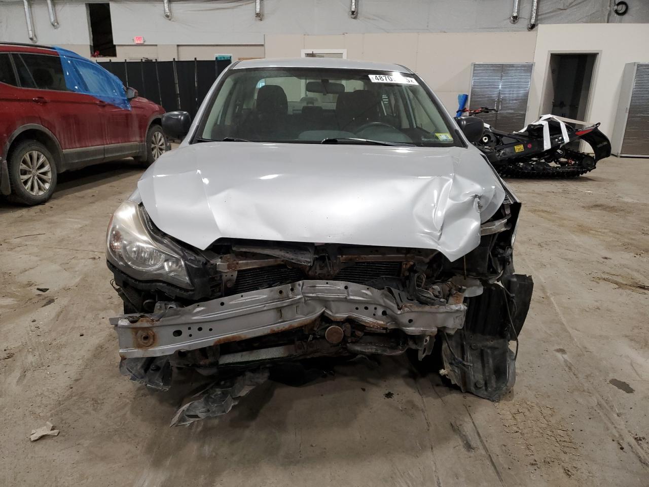 2014 Subaru Impreza VIN JF1GJAA69EH019875 Copart auction photo, front end / minor dent/scratches damage thumbnail 5