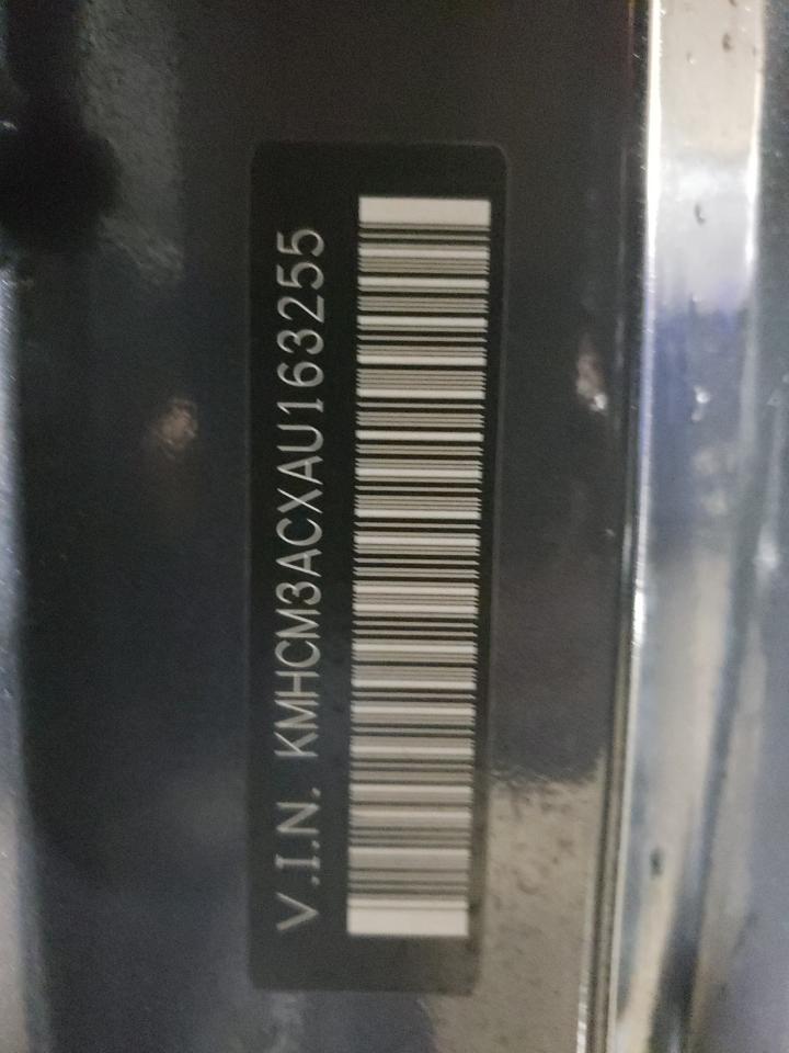 2010 Hyundai Accent VIN KMHCM3ACXAU163255 Copart auction photo, front end / rear end damage thumbnail 13