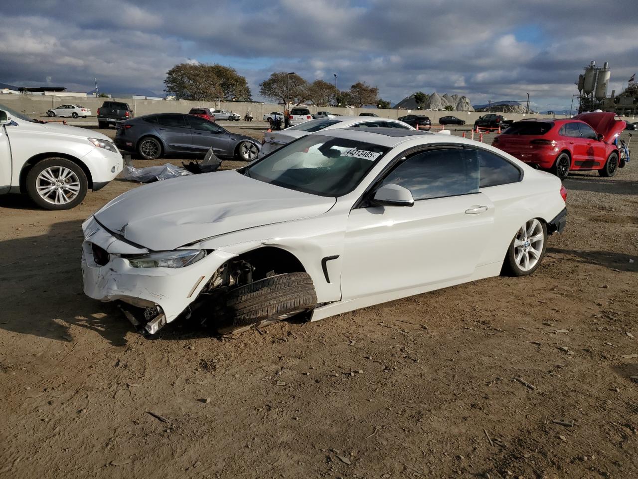2014 BMW 4er VIN WBA3R1C5XEF729110 - Copart auction photo