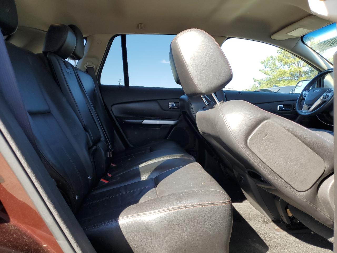 2012 Ford Edge VIN 2FMDK3JC0CBA91064 Copart auction photo, side damage thumbnail 10