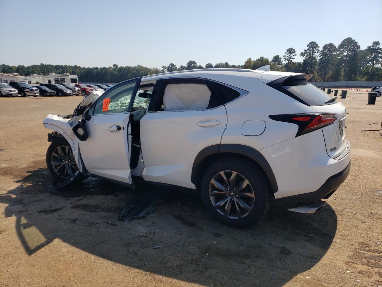 2016 Lexus NX VIN JTJYARBZ9G2030819 Copart auction photo, front end damage thumbnail 2