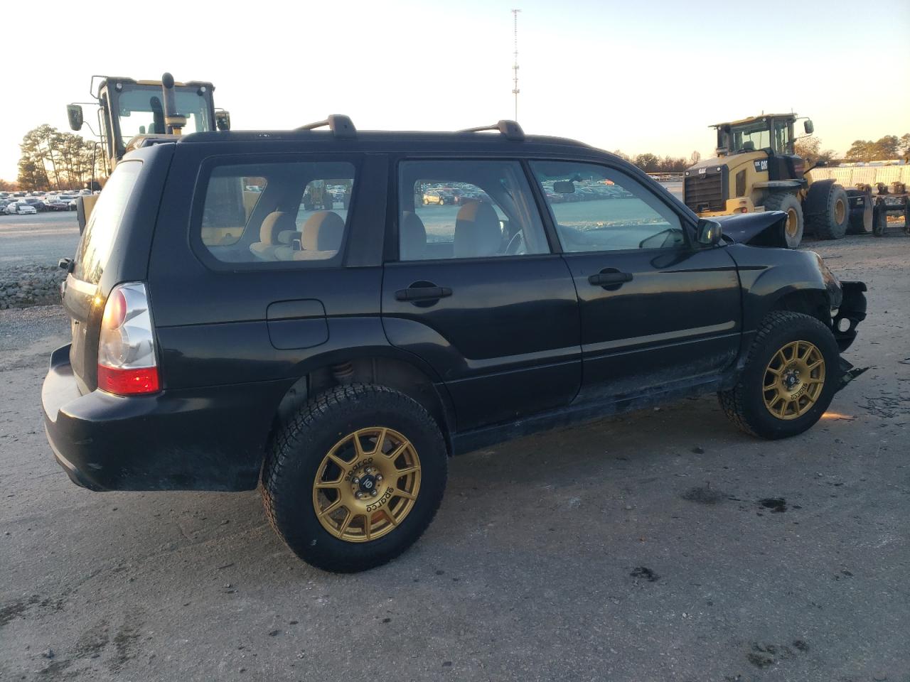 2008 Subaru Forester VIN JF1SG63698G710093 Copart auction photo, mechanical / front end damage thumbnail 3