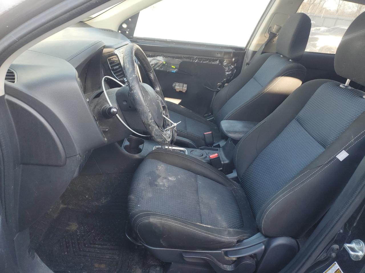 2016 Mitsubishi Outlander VIN JA4AD2A37GZ042775 Copart auction photo, front end / side damage thumbnail 7