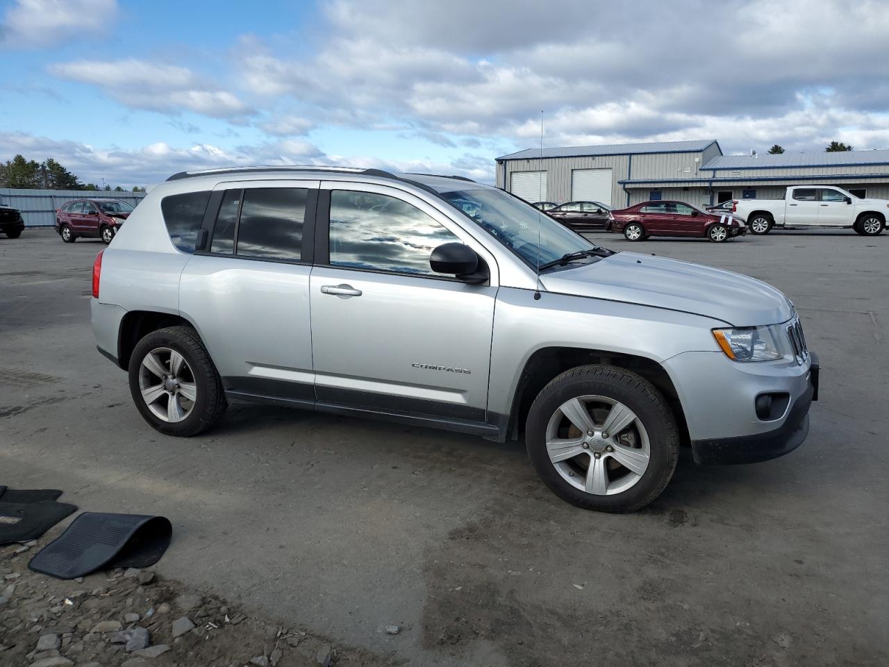 2012 Jeep Compass VIN 1C4NJDEB2CD650997 Copart auction photo, rear end damage thumbnail 4