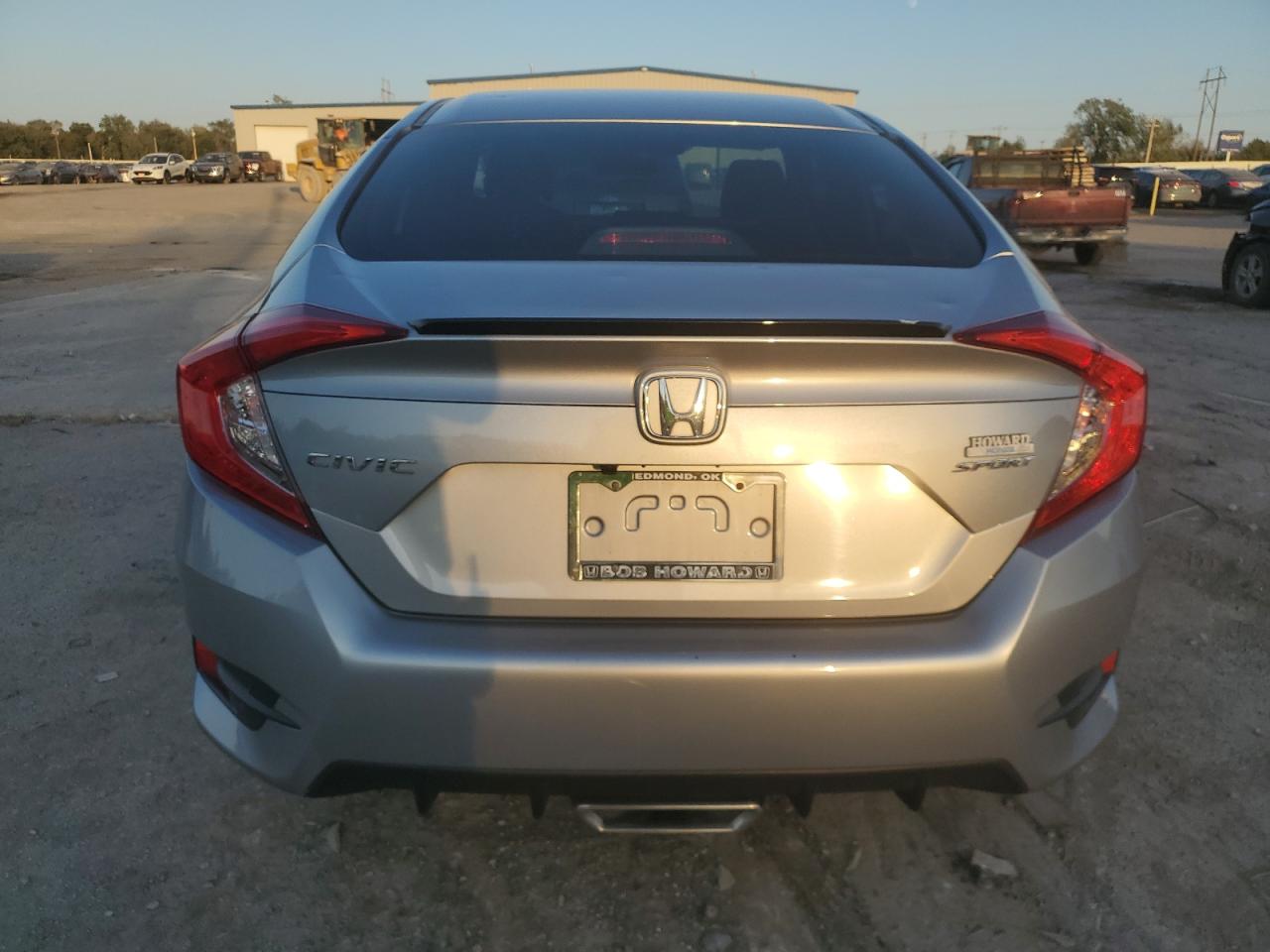 2021 Honda Civic VIN 2HGFC2F81MH537036 Copart auction photo, hail / minor dent/scratches damage thumbnail 6