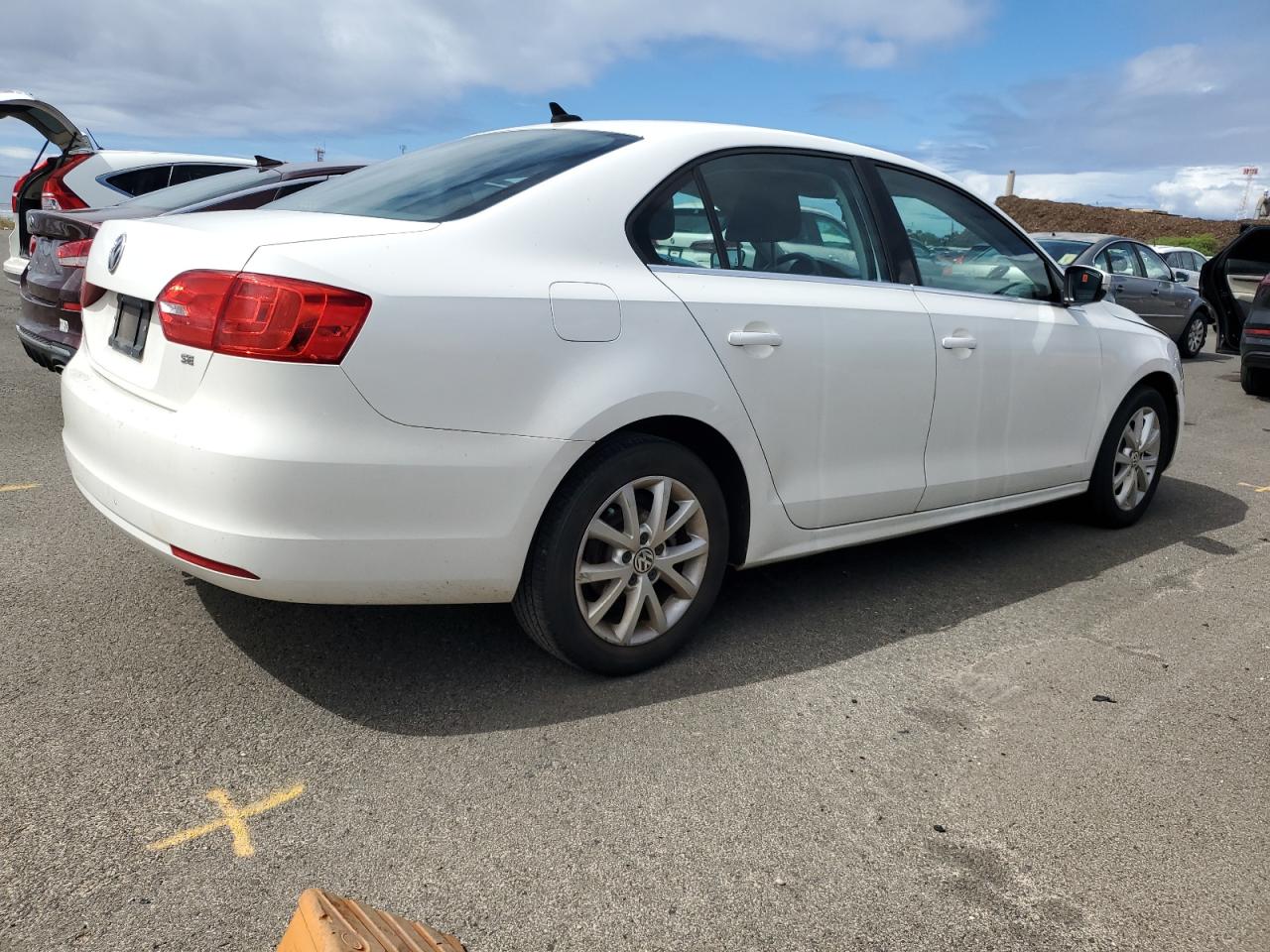 2014 Volkswagen Jetta VIN 3VWD17AJ0EM204488 Copart auction photo, front end damage thumbnail 3