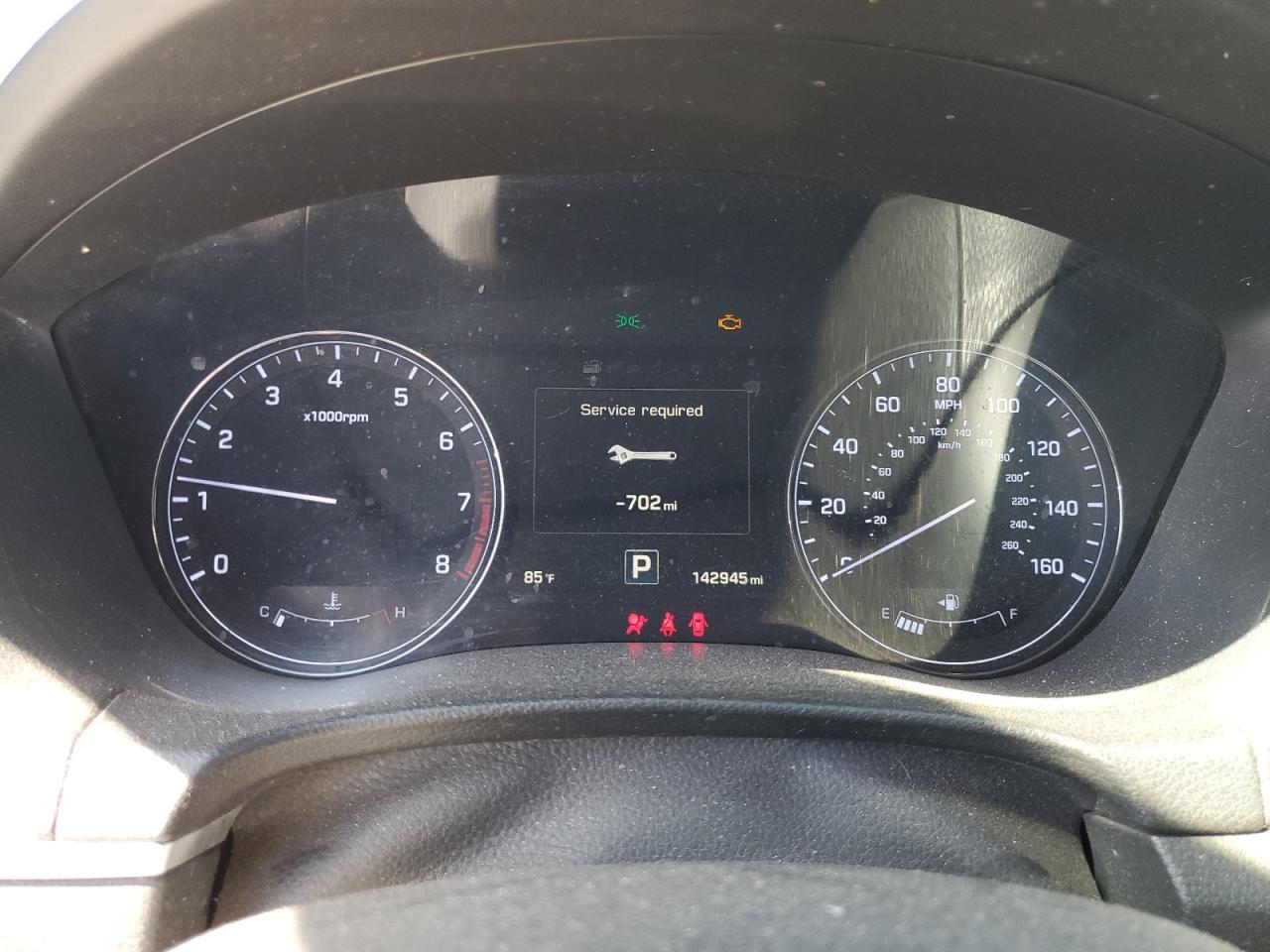2015 Hyundai Genesis VIN KMHGN4JE4FU017138 Copart auction photo, top/roof / hail damage thumbnail 9