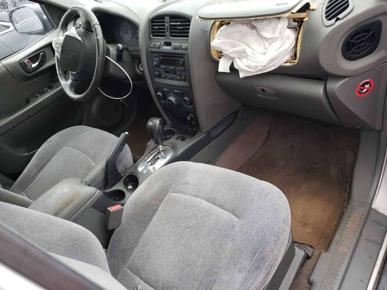 2003 Hyundai Santa Fe VIN KM8SC13D23U514882 Copart auction photo, all over damage thumbnail 8