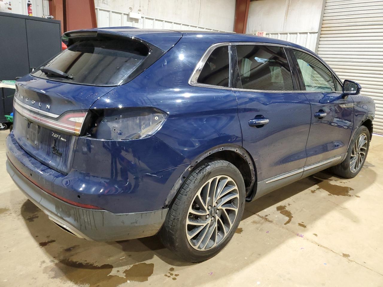 2019 Lincoln Nautilus VIN 2LMPJ8L99KBL14347 Copart auction photo, front end damage thumbnail 3