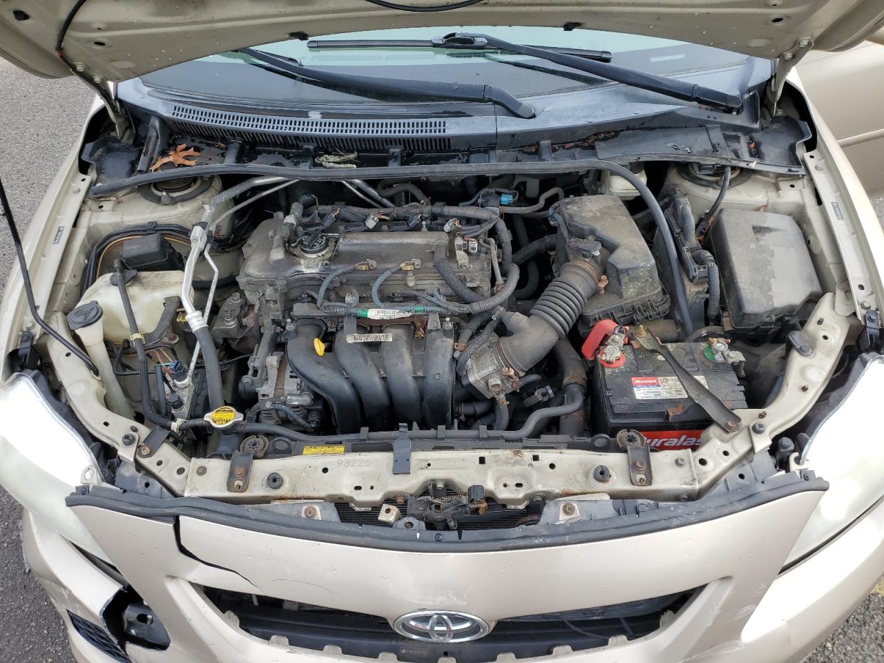 2009 Toyota Corolla VIN 2T1BU40E99C183465 Copart auction photo, rear end / front end damage thumbnail 13