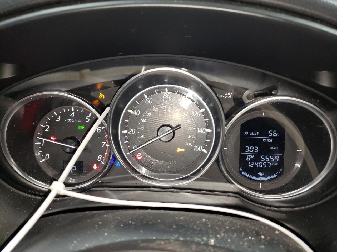 2016 Mazda CX-5 VIN JM3KE4CY3G0691562 Copart auction photo, front end / side damage thumbnail 9