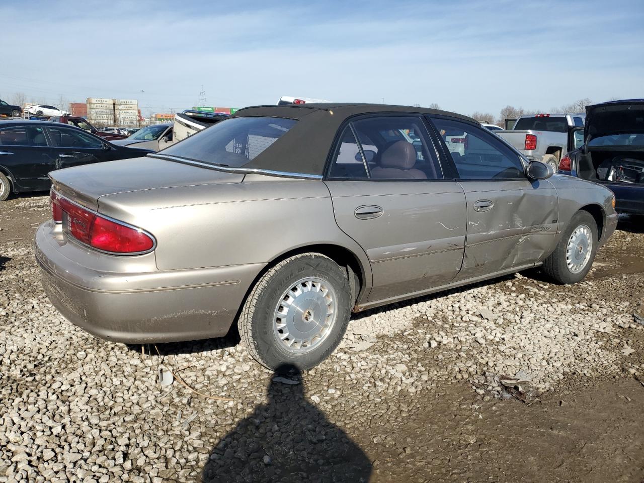 2000 Buick Century VIN 2G4WY55J7Y1136039 Copart auction photo, side damage thumbnail 3