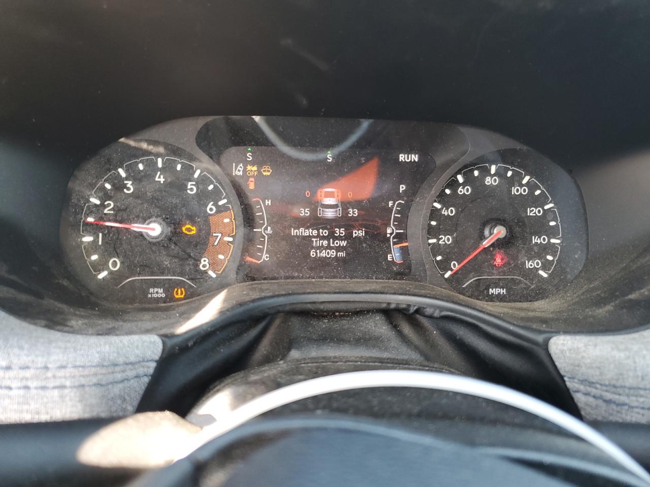 2022 Jeep Compass VIN 3C4NJCBB2NT211164 Copart auction photo, mechanical / front end damage thumbnail 9
