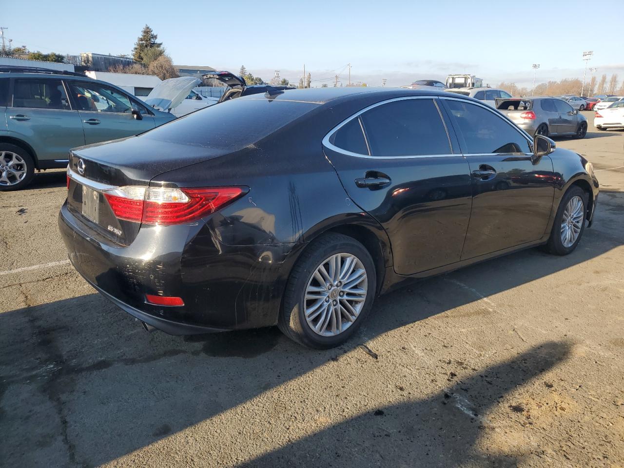 2014 Lexus ES VIN JTHBK1GG6E2135988 Copart auction photo, mechanical damage thumbnail 3