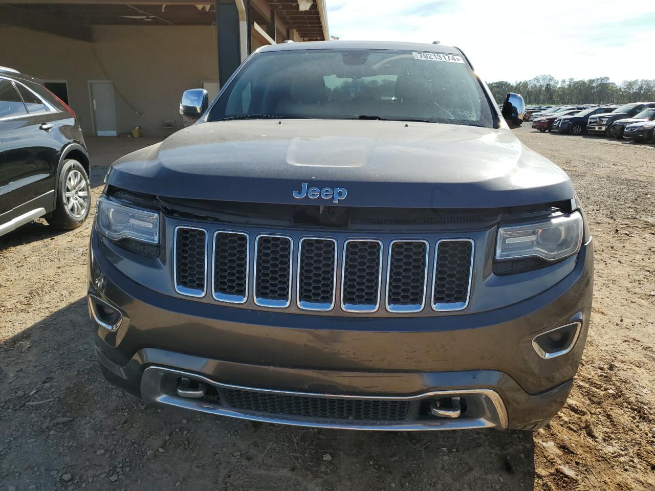 2014 Jeep Grand Cherokee VIN 1C4RJFCG4EC226399 Copart auction photo, front end / side damage thumbnail 5