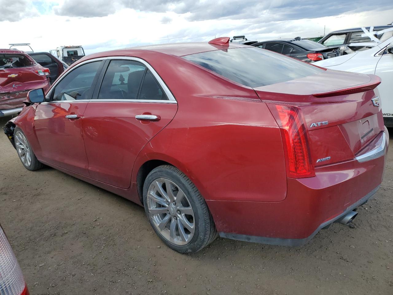 2018 Cadillac ATS VIN 1G6AE5RXXJ0176965 Copart auction photo, front end damage thumbnail 2