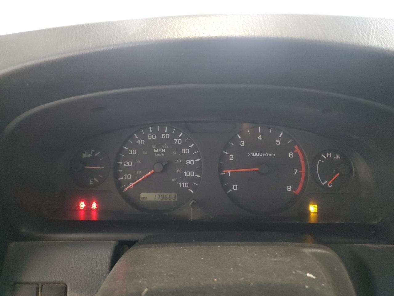 2001 Nissan Navara (Frontier) VIN 1N6DD21S21C368792 Copart auction photo, front end / rear end damage thumbnail 9
