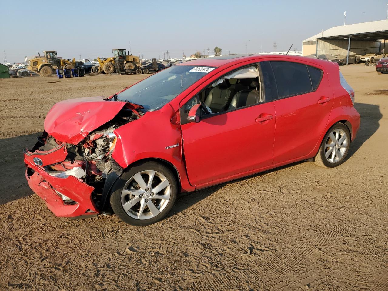 2012 Toyota Prius VIN JTDKDTB3XC1001600