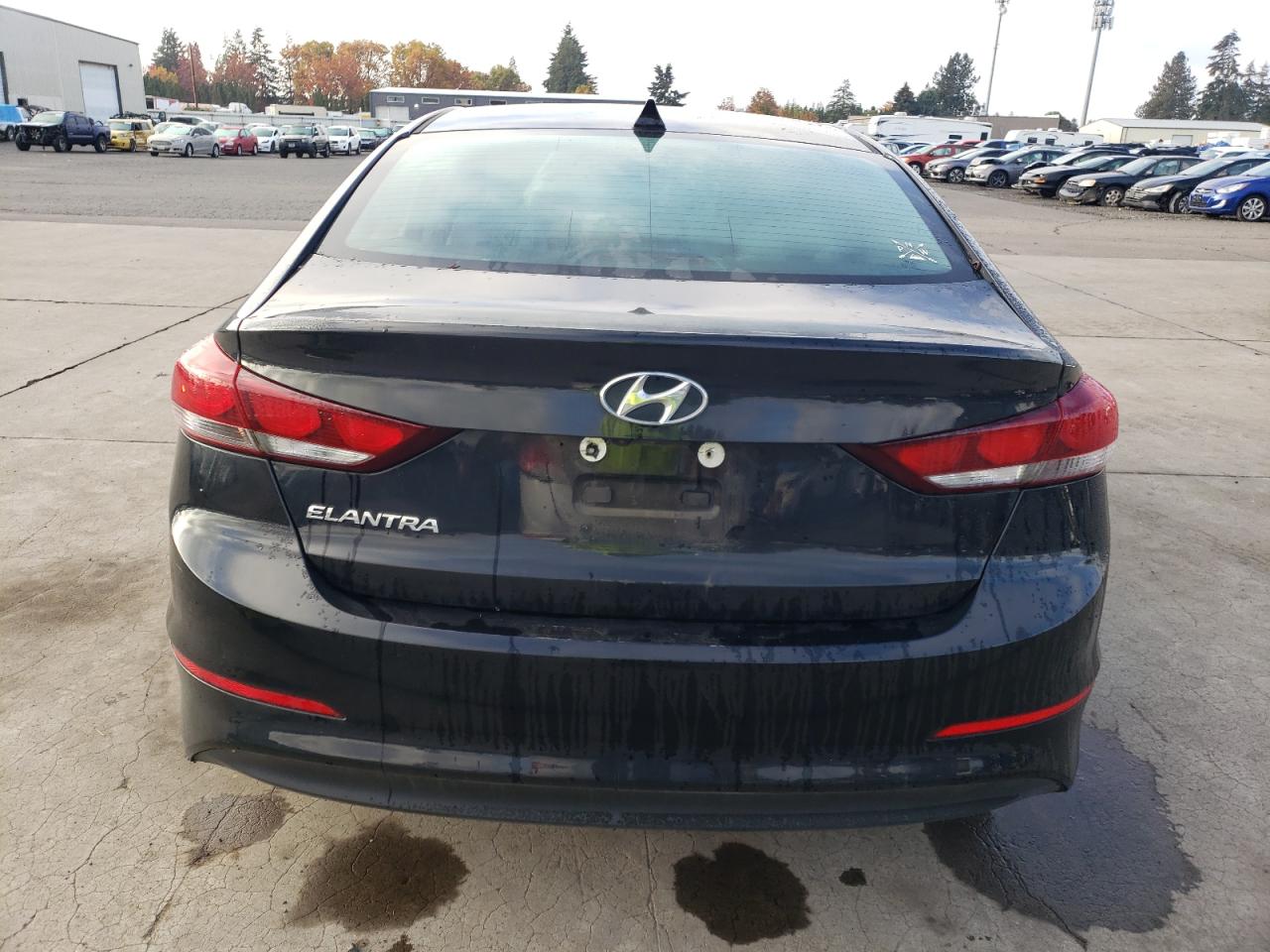 2018 Hyundai Elantra VIN 5NPD84LF3JH337543 Copart auction photo, side damage thumbnail 6