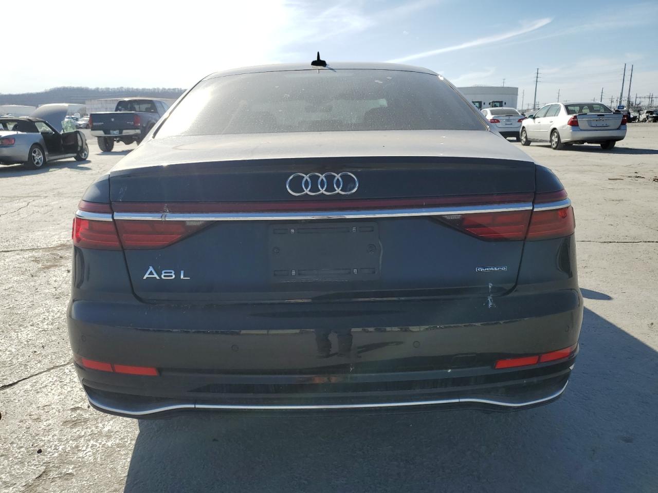 2023 Audi A8 VIN WAULDAF8XPN011716 Copart auction photo, front end / minor dent/scratches damage thumbnail 6