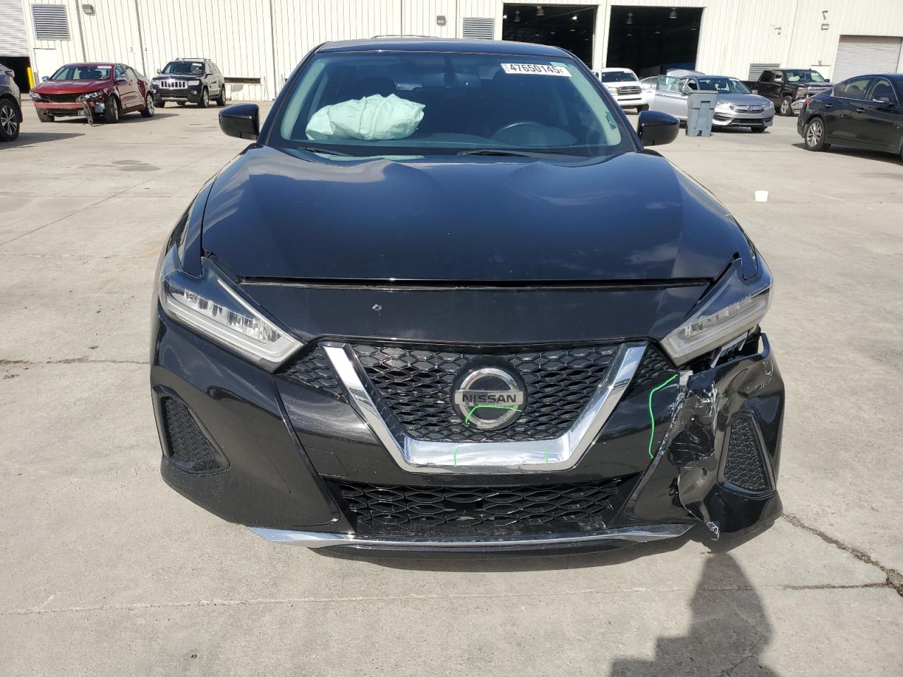 2019 Nissan Maxima VIN 1N4AA6AV3KC377332 Copart auction photo, front end damage thumbnail 5