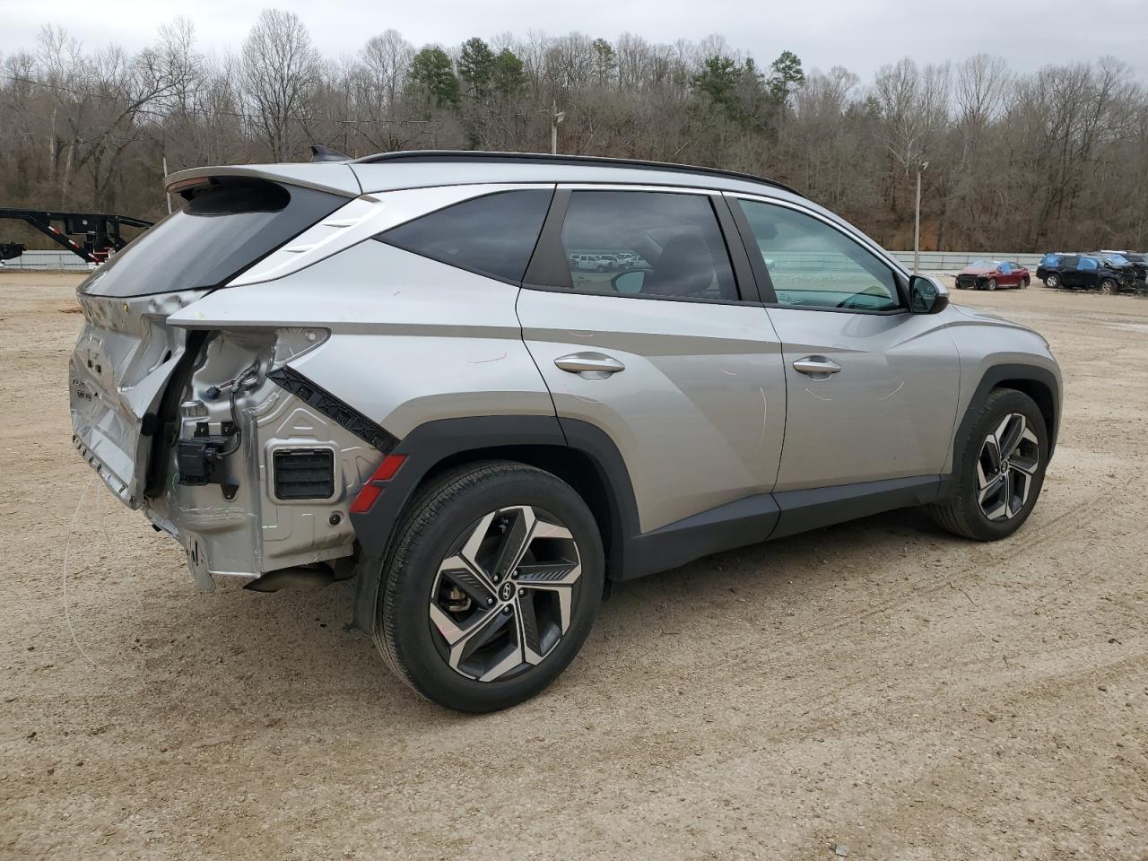 2023 Hyundai Tucson VIN 5NMJF3AE7PH239991 Copart auction photo, rear end damage thumbnail 3