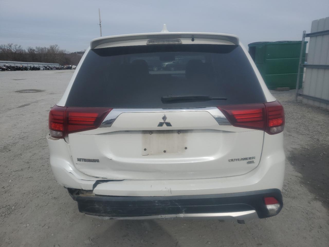 2017 Mitsubishi Outlander VIN JA4AD3A39HZ057432 Copart auction photo, rear end / front end damage thumbnail 6