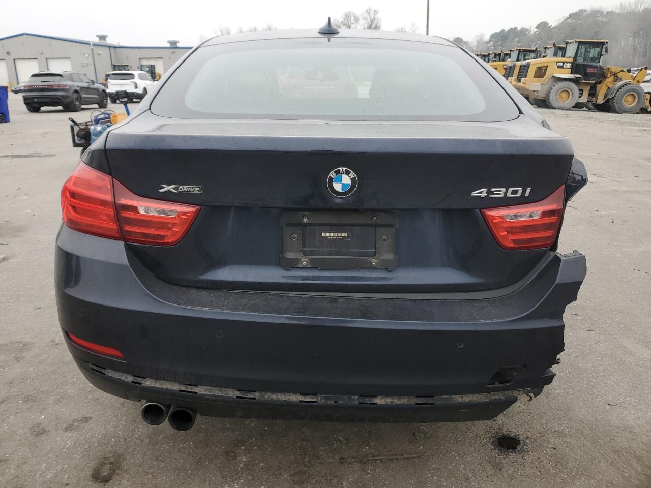 2017 BMW 4er VIN WBA4F9C59HG439659 Copart auction photo, rear end / side damage thumbnail 6