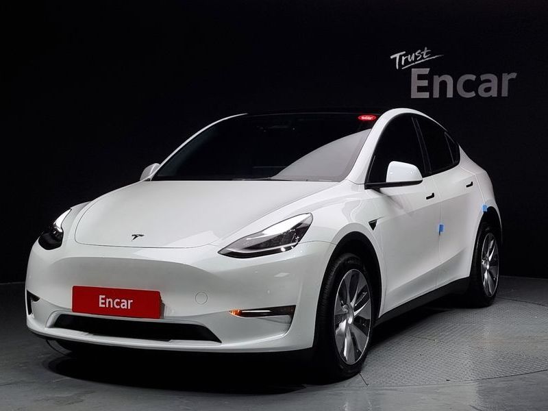 2021 Tesla Model Y VIN 5YJYGDEE5MF283366 - Encar auction photo