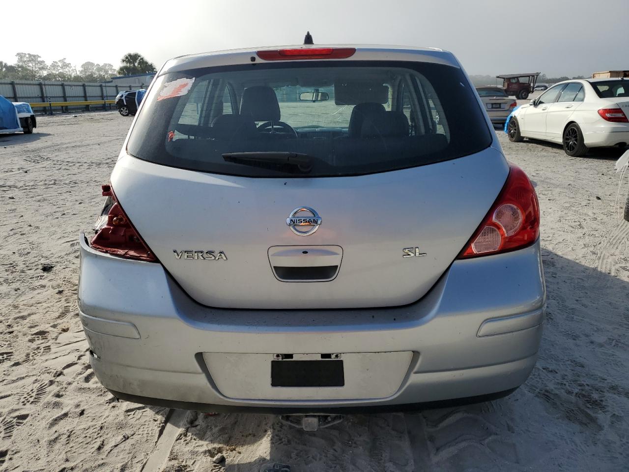 2008 Nissan Versa VIN 3N1BC13E58L391242 Copart auction photo, all over damage thumbnail 6