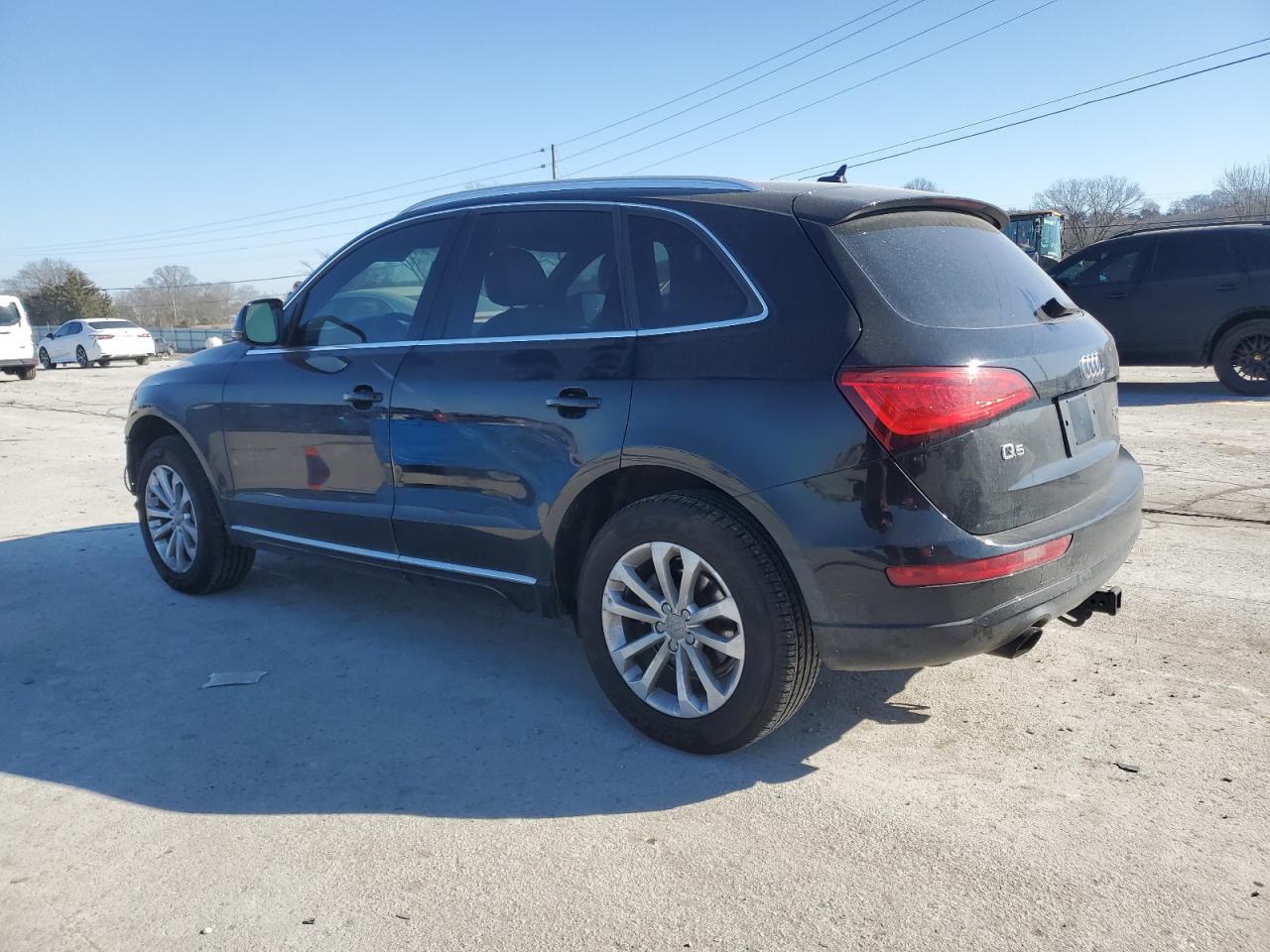 2014 Audi Q5 VIN WA1LFAFP6EA079868 Copart auction photo, front end / minor dent/scratches damage thumbnail 2