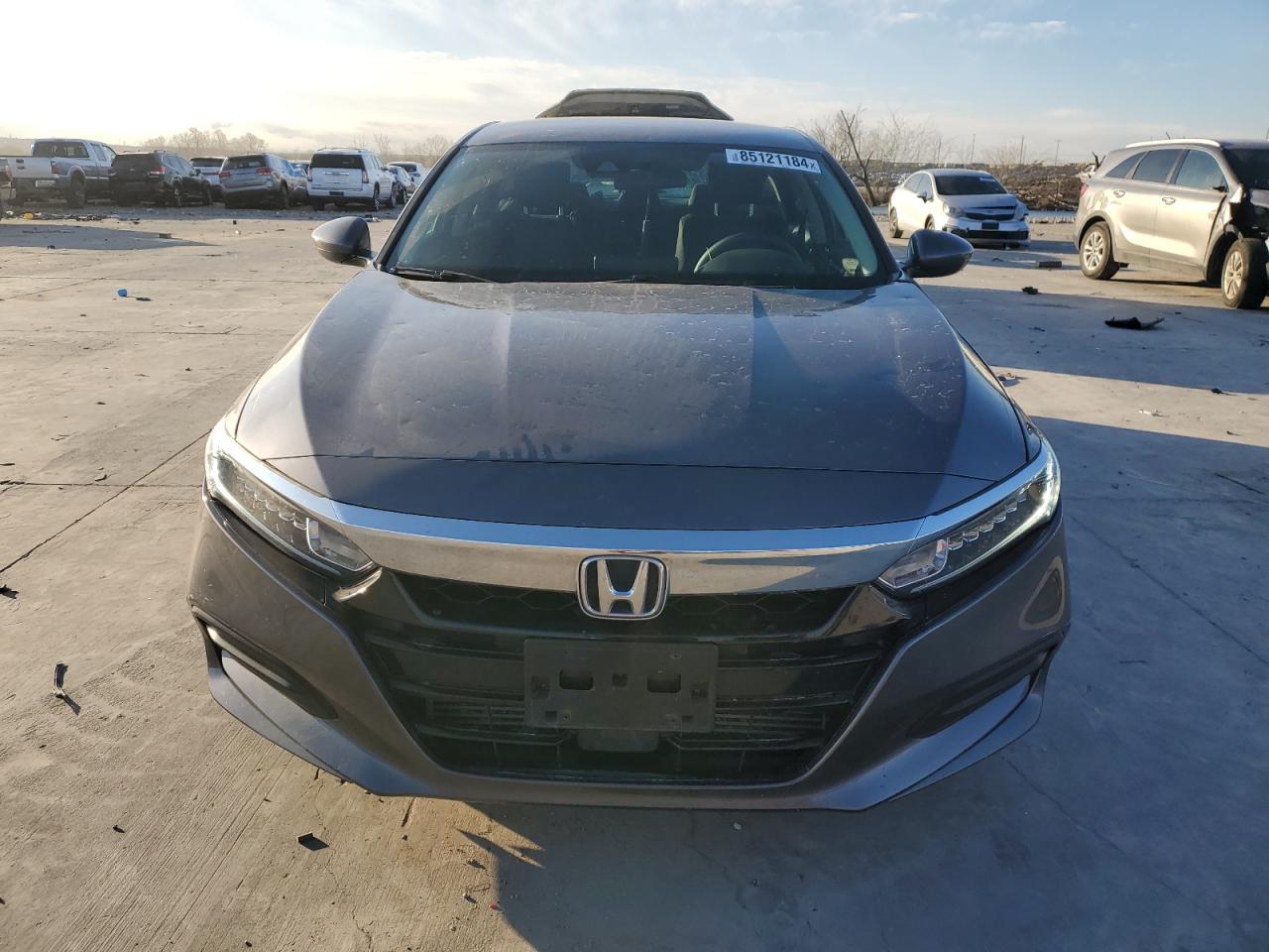2019 Honda Accord VIN 1HGCV1F18KA012609 Copart auction photo, side / hail damage thumbnail 5