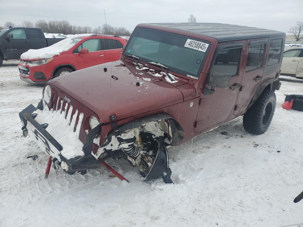 2010 Jeep Wrangler VIN 1J4BA5H13AL199443