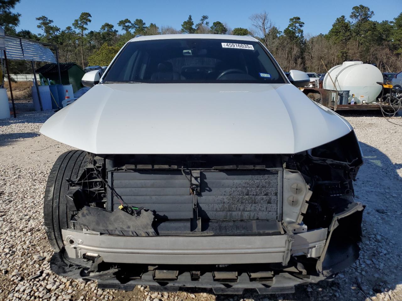 2019 Audi Q7 VIN WA1AAAF79KD003545 Copart auction photo, front end / side damage thumbnail 5