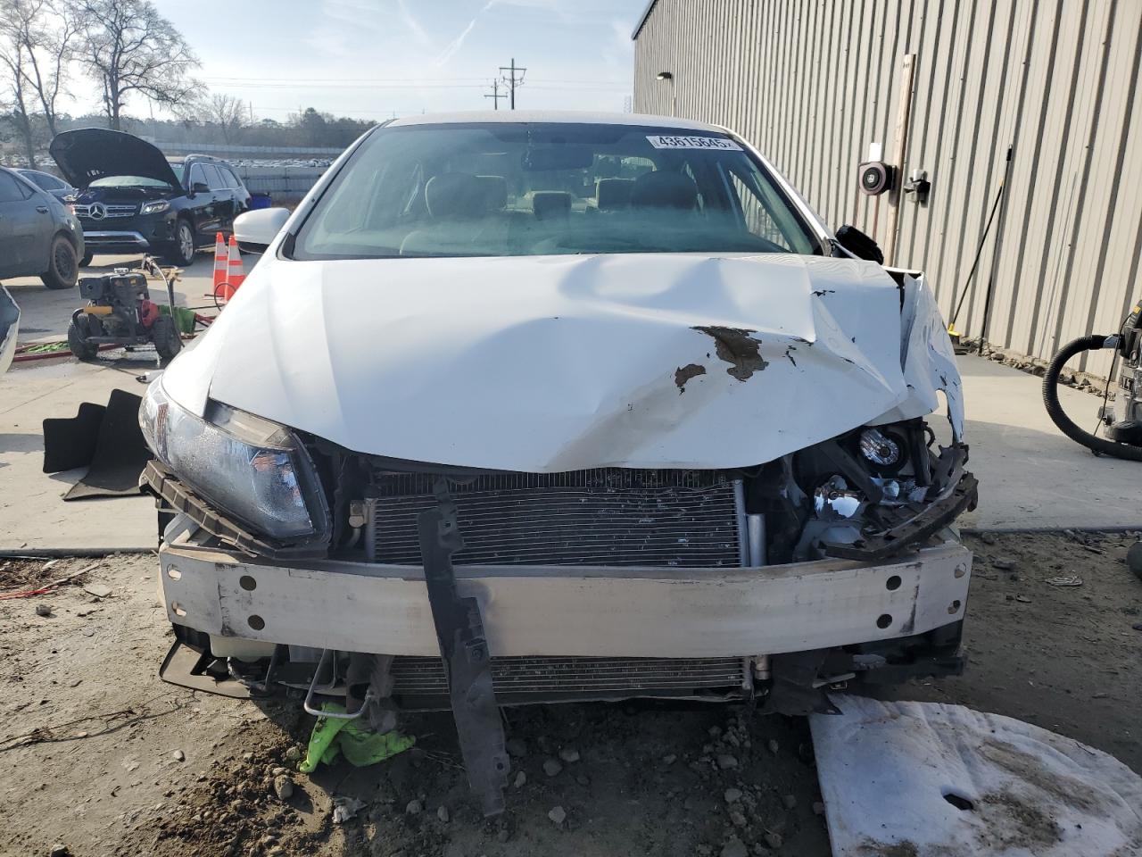 2015 Honda Civic VIN 19XFB2F57FE025089 Copart auction photo, front end damage thumbnail 5