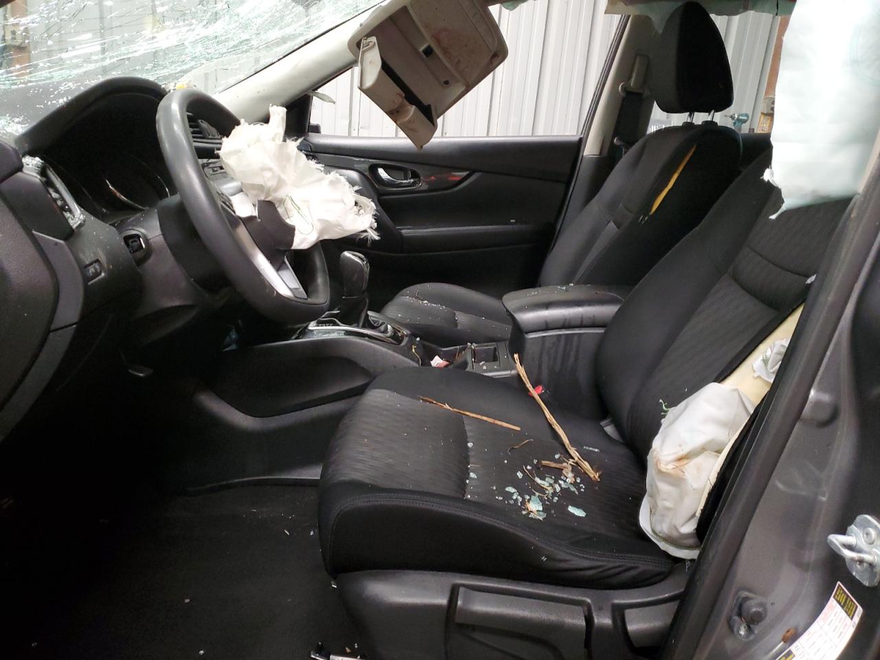 2017 Nissan Rogue VIN JN8AT2MV8HW003500 Copart auction photo, rollover damage thumbnail 7