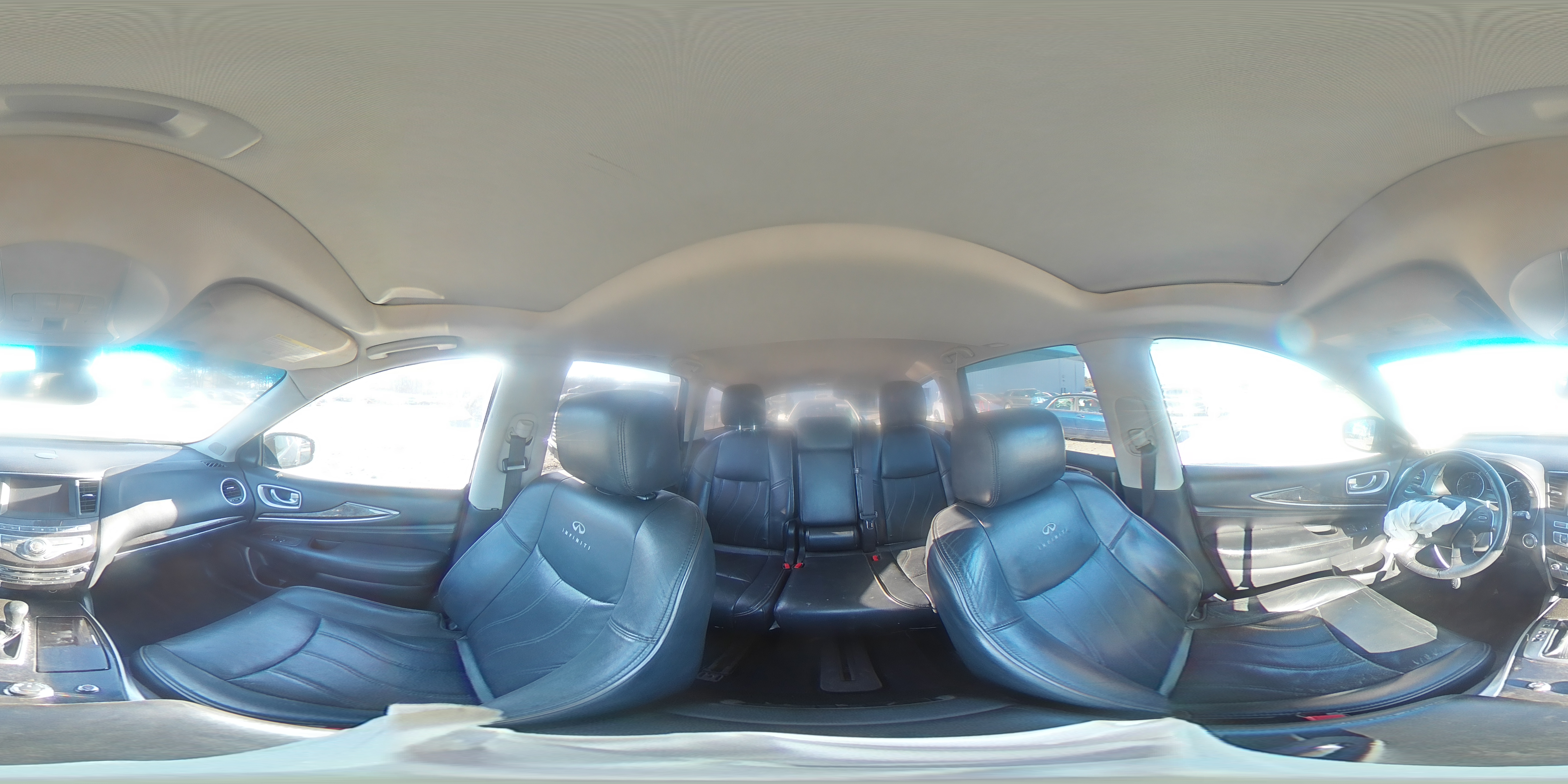 2014 Infiniti QX60 VIN 5N1AL0MM7EC502174 Copart auction photo, front end damage thumbnail 15