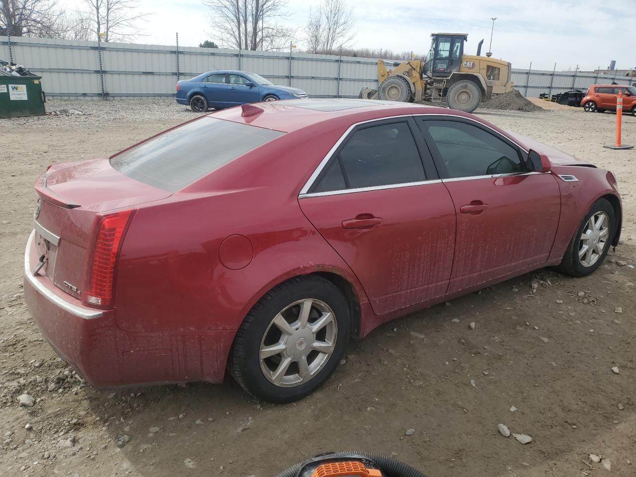 2009 Cadillac CTS VIN 1G6DG577890120674 Copart auction photo, front end damage thumbnail 3